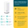 Seamless Mesh Router TP-Link Deco X50-UTDOOR (1-PACK) AX3000 1000Base-T white