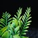 Set of artificial plants for aquarium (2 pcs), 15.5 cm