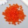 Beads for creativity plastic "Crystal with faces of orange" set of 20 grams 0.4x0.6x0.6 cm
