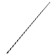 Wood drill screw tundra, hexagonal shank, 8 x 460 mm