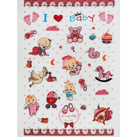 Kitchen towel Diva Afrodita Baby Girl, 360 gr, size 40x60 cm-3