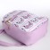 Baby backpack on lightning, lilac color