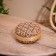 VAZ with a lid weaved, from bamboo 20x20x11 cm