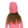 Hat for girls, size 50-51, pink color