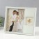 Photo frame "Wedding" plastic, 20x25 cm, col. white