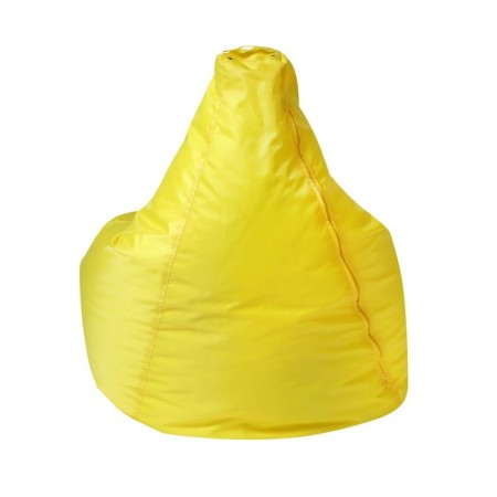 Armchair - a bag "drop s", diameter 85 cm, height 130 cm, yellow color-1