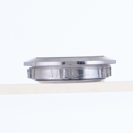 Quartz clock, D-2.5 cm, LQ377A, discrete move, silver-4