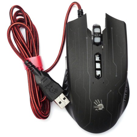 Game wire mouse A4 Bloody Q82 Black/Figure-4