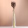 A set of dried flowers "wheat", a ban 35-40 pcs, length 55-65 (+/- 6 cm), brown
