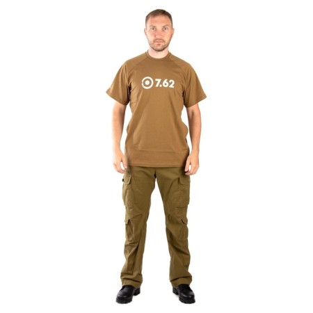 T-shirt 7.62 LOGO, cotton, coyot, rr XS-2
