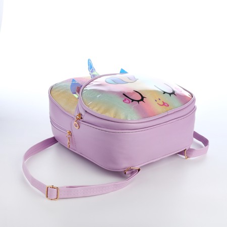 Baby backpack on lightning, pink color-3