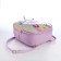 Baby backpack on lightning, pink color