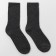 Socks male terry, dark gray color, size 27-29