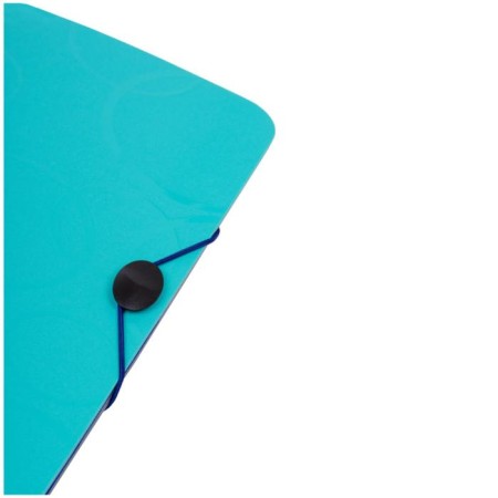 A4 80mm reception folder "Eclipse", 2500MKM, plastic (polypho), round/roots, elastic band, intra-corta-2