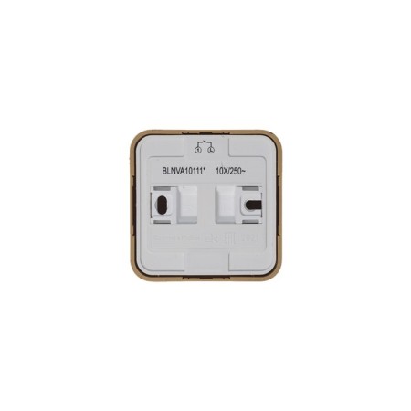See Blanca switch, 10 A, 1 key, IP20, overhead, backlight, ash, Blnva101115-4