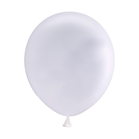 Latex ball 5 ", water bombs, pastel, set 100 pcs., White color