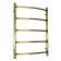 Water towel Domoterm "Calipso", P5, 5 crossbars, 500 x 500 mm, bronze