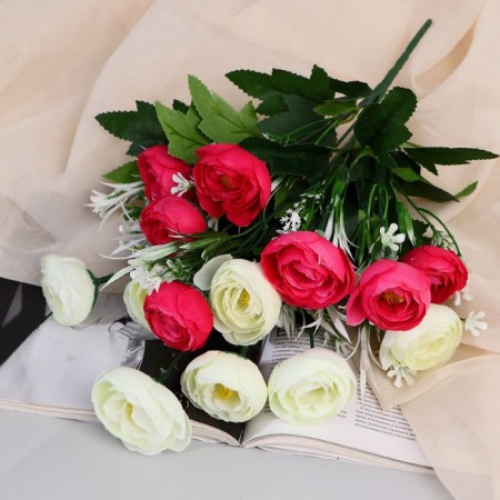 Букет "Пион Кимбол" 5х28 см, микс-3