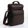 Male bag on lightning, long belt, brown color