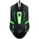 Mouse call 398G Black optical (2400DPI) USB for a laptop (4but)