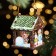 The toy on the tree "House" is small. mix, 5x6.5x5 cm