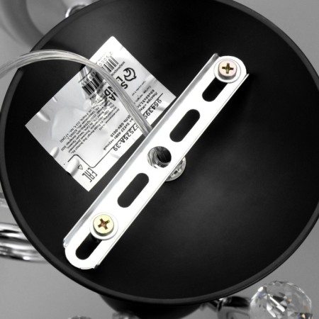 Chandelier "Marianna" 5he27 40W Black 69x69x32.5cm Bayerlux-9