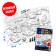 A set of coloring giants "for the young racer", 2 pcs