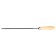 Tundra file, for chains Step 0.325 ", Round, Shh15, Deren. Hand, D = 4.8 mm, No. 3, 200 mm