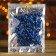 Figure for crafts and decor "Star", set of 80 pcs., Size 1 pc. 1.5 × 1.5 × 1 cm, the color is blue