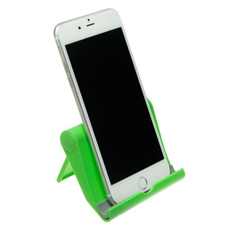 Luazon phone stand, folding, adjustable height, green