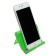 Luazon phone stand, folding, adjustable height, green