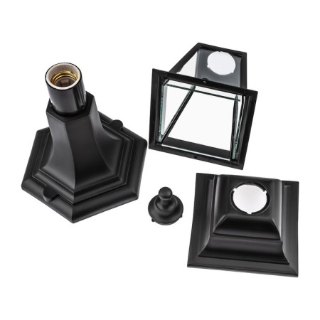 Lamp Garden era E27, IP44, 60W, 190x170x410 mm, black-3