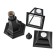 Lamp Garden era E27, IP44, 60W, 190x170x410 mm, black