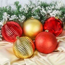 Set of balls plastic D-15 cm, 5 pcs 