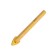 Ceramics drill, carbide scrap, cylindrical shank, 10 mm