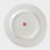 Porcelain dining Porcelain "Aurora", d = 27 cm, white color