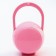 A container for storing and sterilizing children's nipples and dummy, pink color