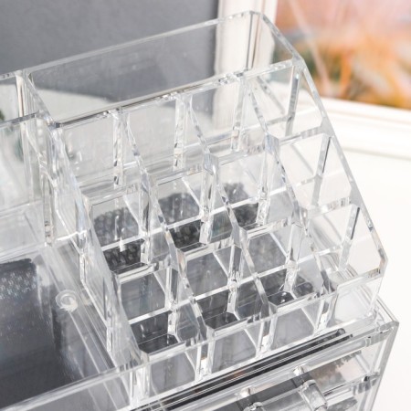 Organizer Casket Plastic 4 Transparent boxes 18.5x14.5x24 cm-3