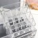 Organizer Casket Plastic 4 Transparent boxes 18.5x14.5x24 cm