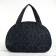 Road bag with lightning, external pocket, black color
