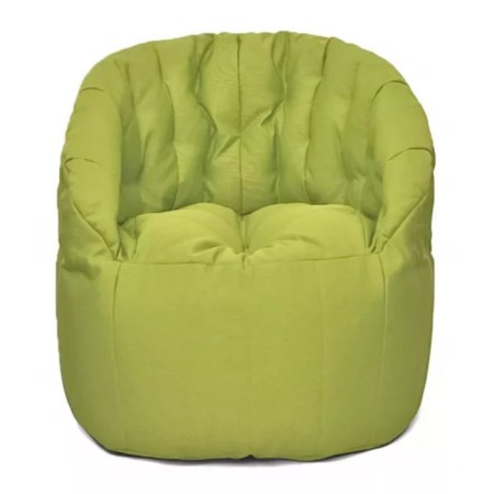 Chelsea chair, size 85x85 cm, fabric fabric, green color