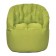 Chelsea chair, size 85x85 cm, fabric fabric, green color