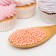 Confectionery sprinkling balls 4 mm, glossy pink, 50 g