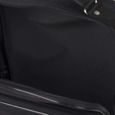 Male bag on lightning, rise, long belt, black color-3