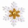 Decor "Snowflakes", set of 6 pcs.