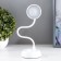 Table lamp "Mona" LED 1 mode 1W 3AA white 8x8x32 cm