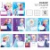 A set of notebooks is 20 pieces, 12 sheets, September 1, in a cage and ruler, cover covered paper, cold heart