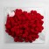 Decorative braid with pompons, 35 ± 5 mm, 9.1 ± 0.5 m, red color