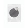 Peeling mittens, with a holder, d = 12 cm, black color