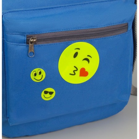 Smiles “Smiles”, 11 pcs on the sheet, yellow color-1